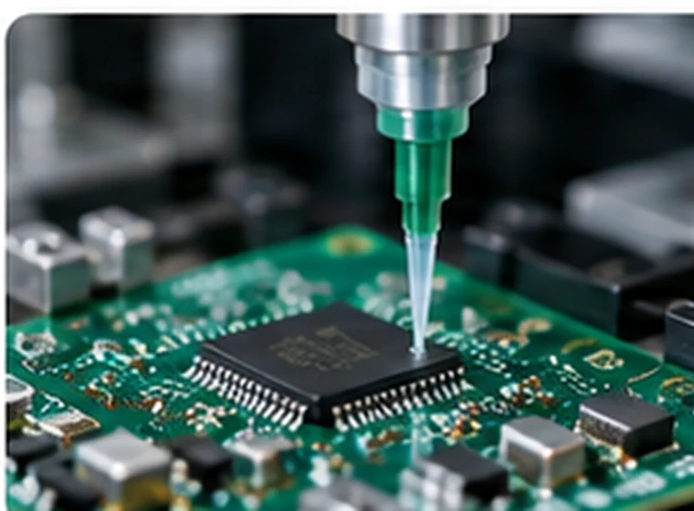 PCB dispensing example