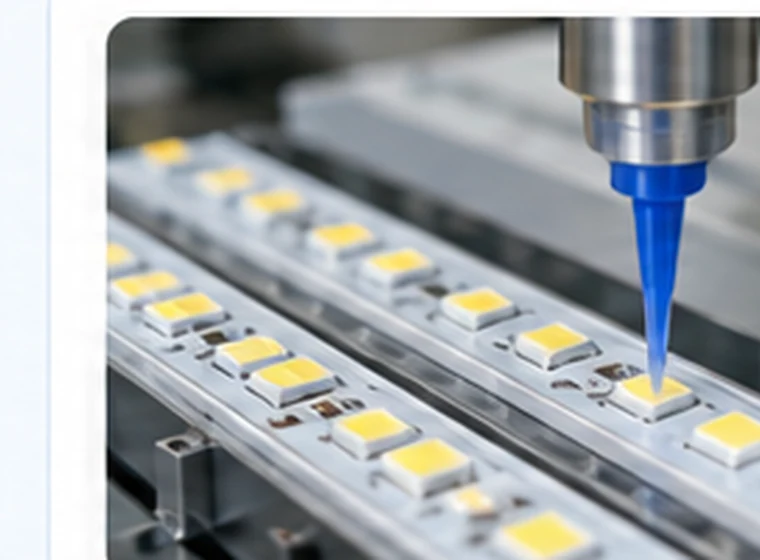 LED dispensing example