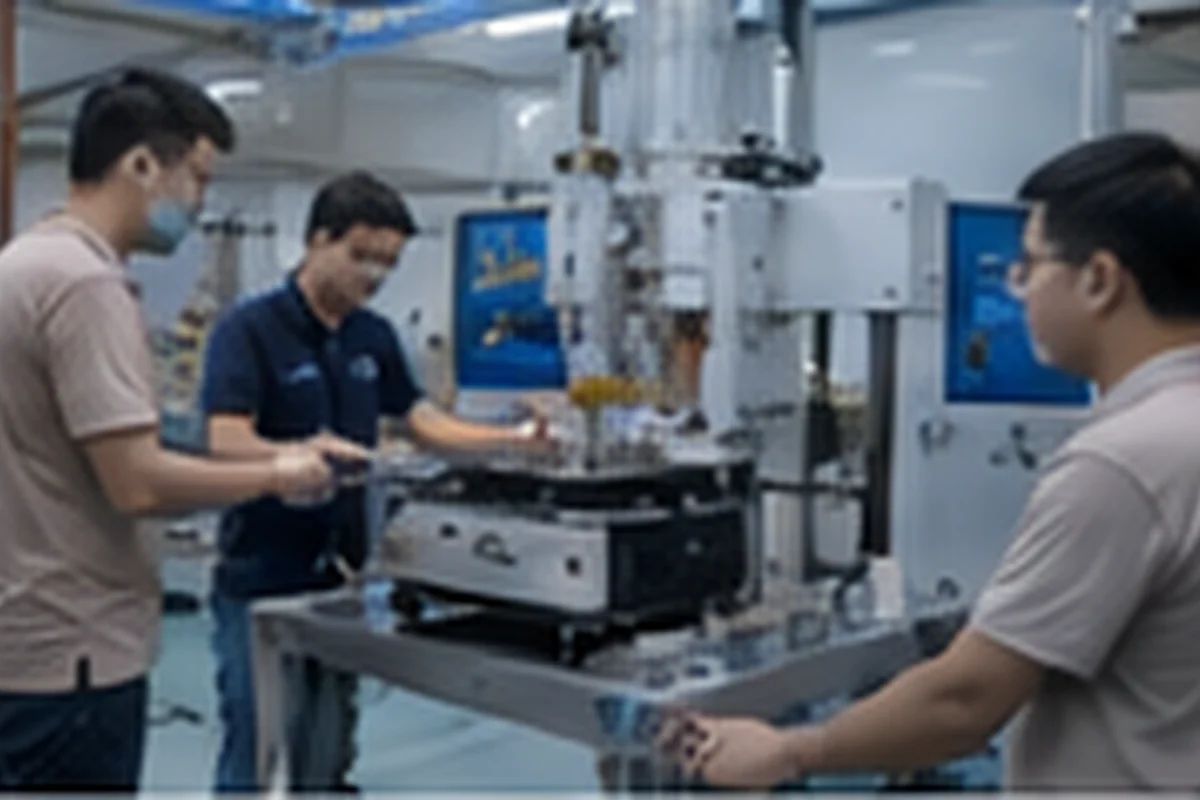 Machine commissioning